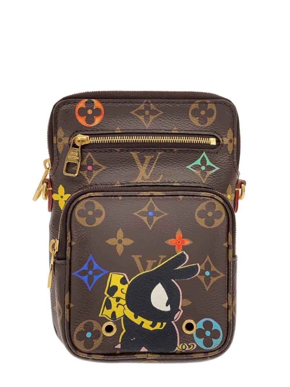 LOUIS VUITTON Amazone Crossbody Bag Brown
